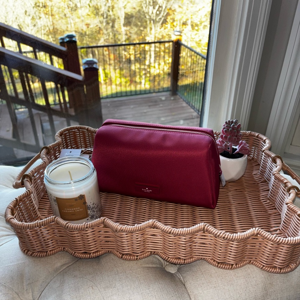 Kate Spade Pink Cosmetic Pouch 💗